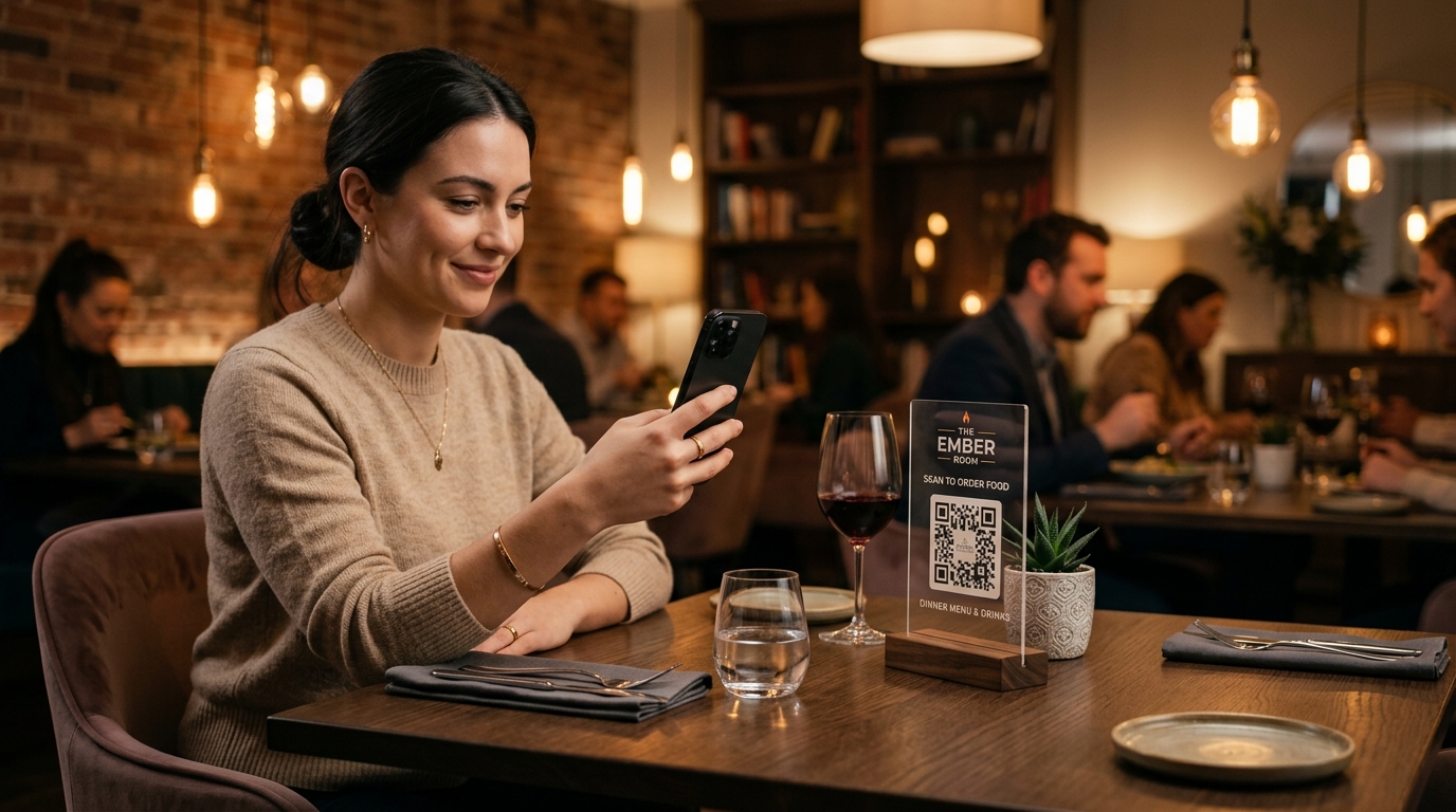 Restaurant QR code menu ordering in Bangladesh